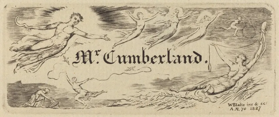 George Cumberland's Card by William Blake