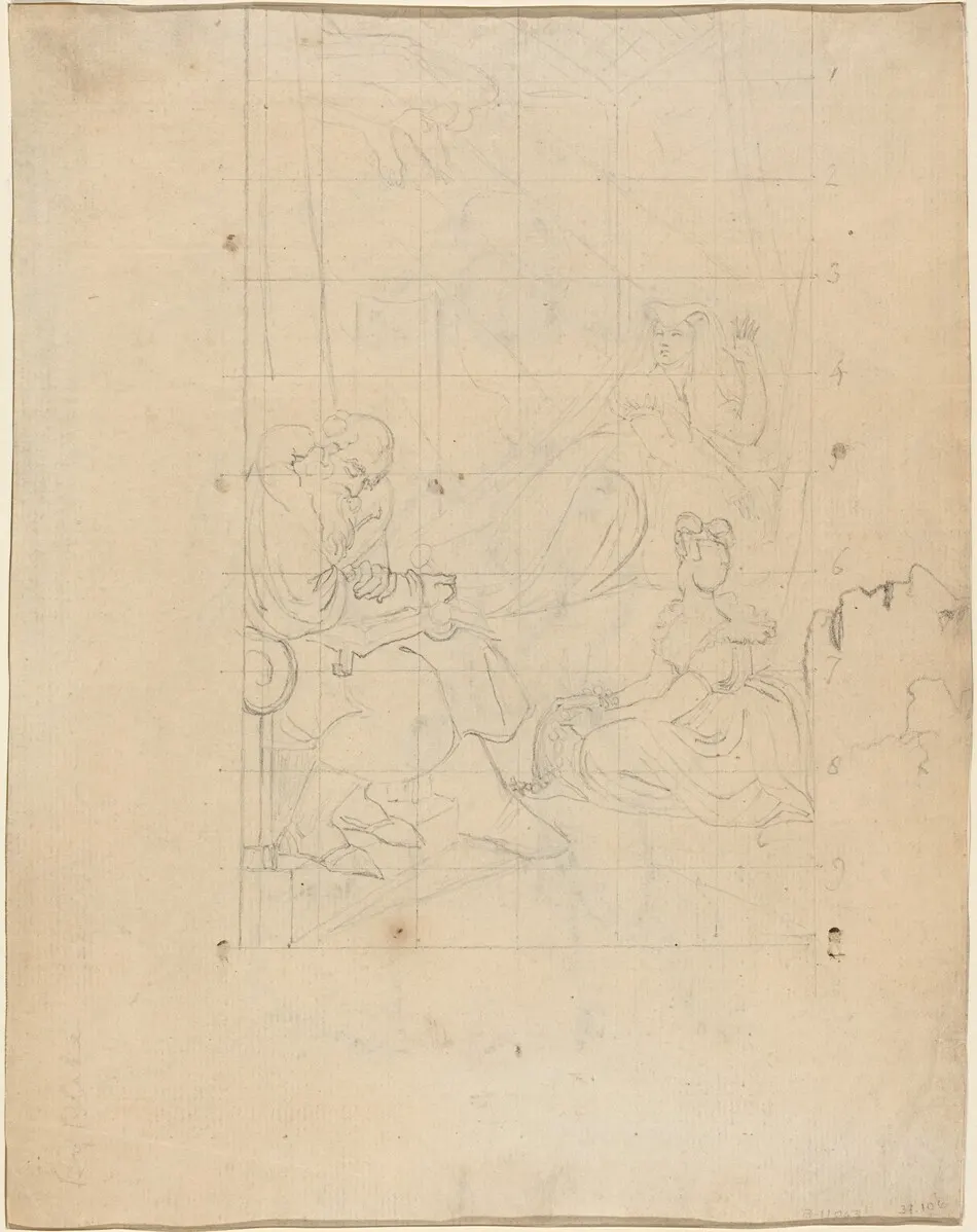 Queen Katherine's Dream [recto] by William Blake