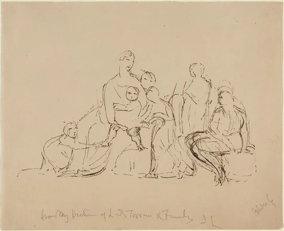 Lady Torrens and Family by William Blake