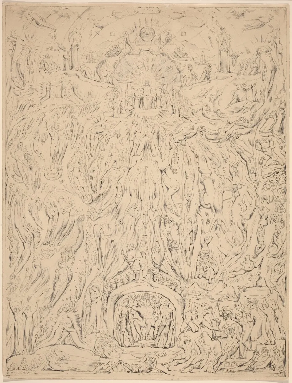 The Last Judgment by William Blake