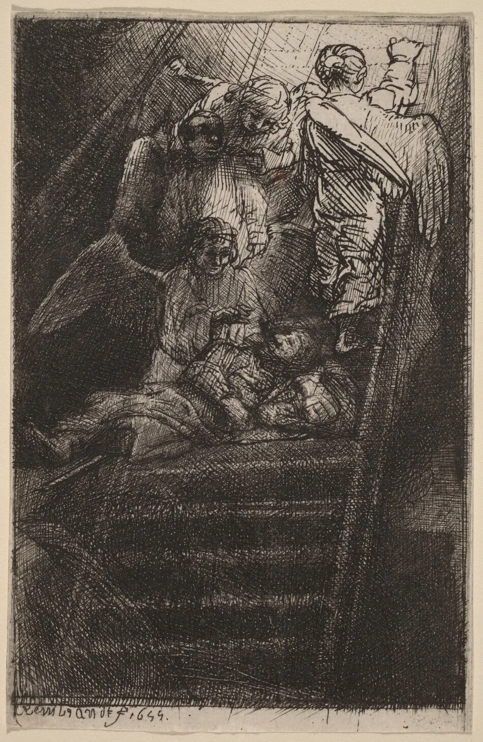 Jacob's Ladder by Rembrandt van Rijn