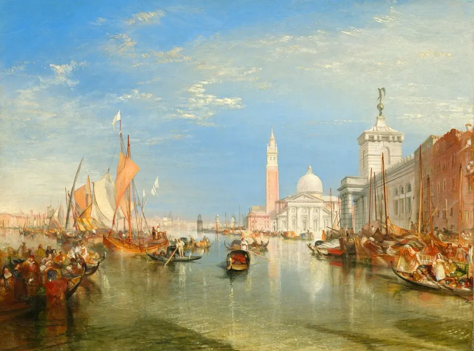 Venice: The Dogana and San Giorgio Maggiore by J.M.W. Turner