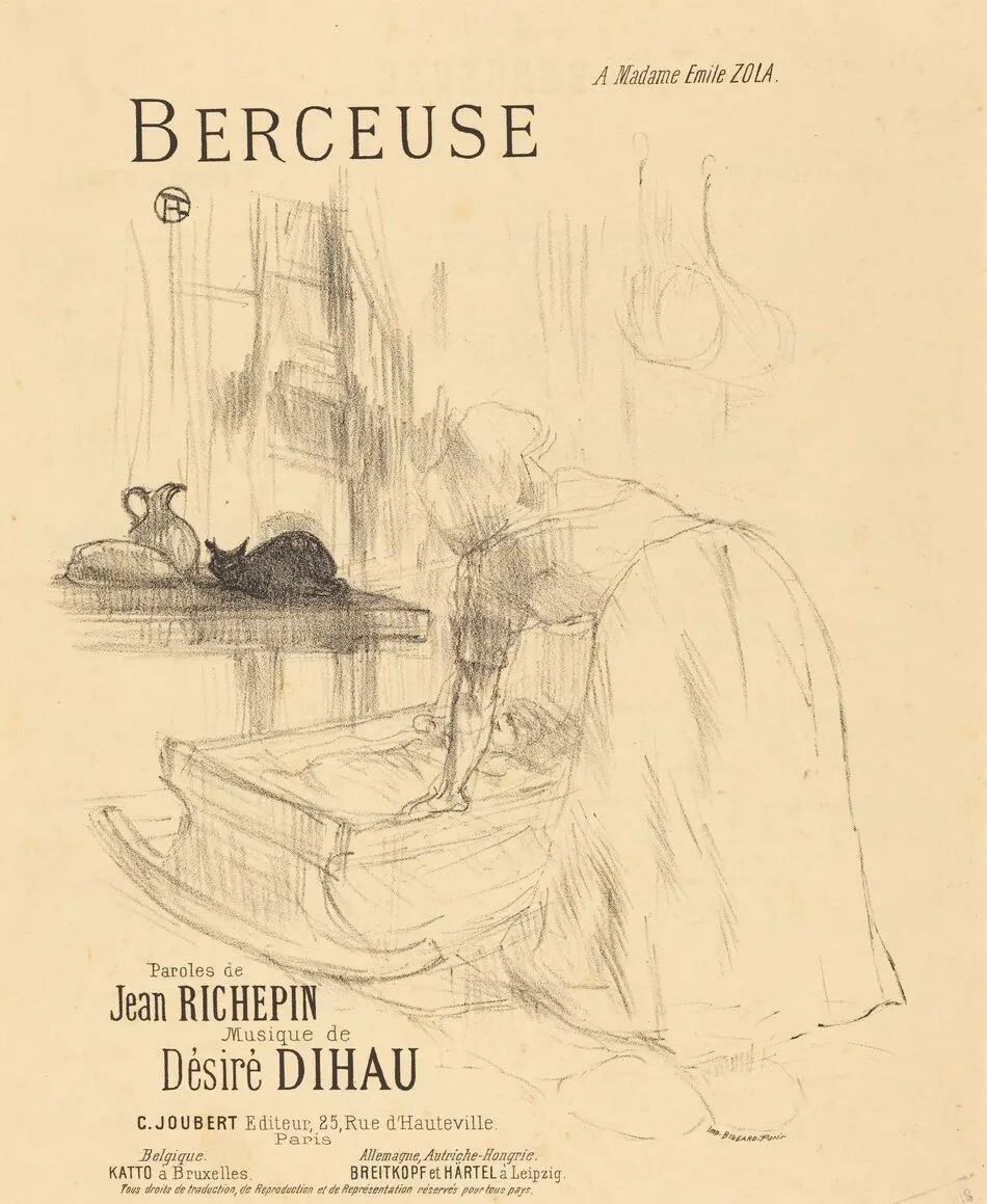 La Berceuse by Henri de Toulouse-Lautrec