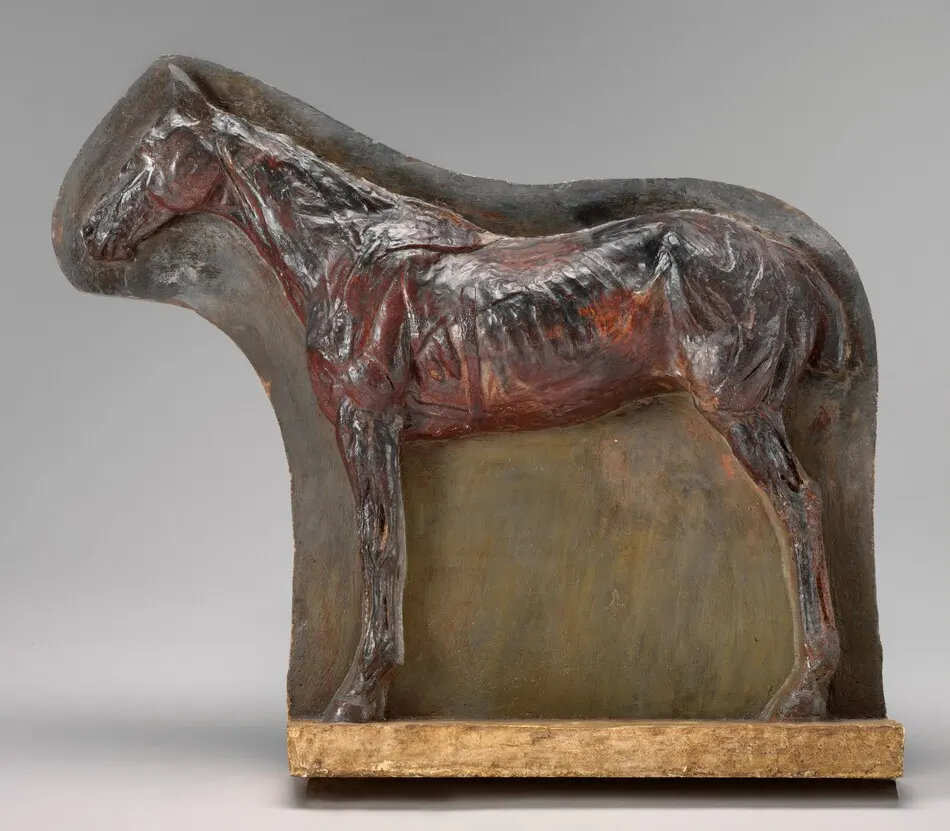 Ecorché: Relief of a Horse (Josephine) by Thomas Eakins