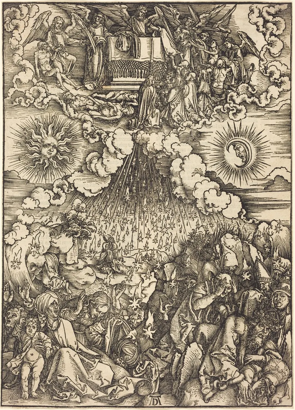 The Opening of the Fifth and Sixth Seals by Albrecht Dürer
