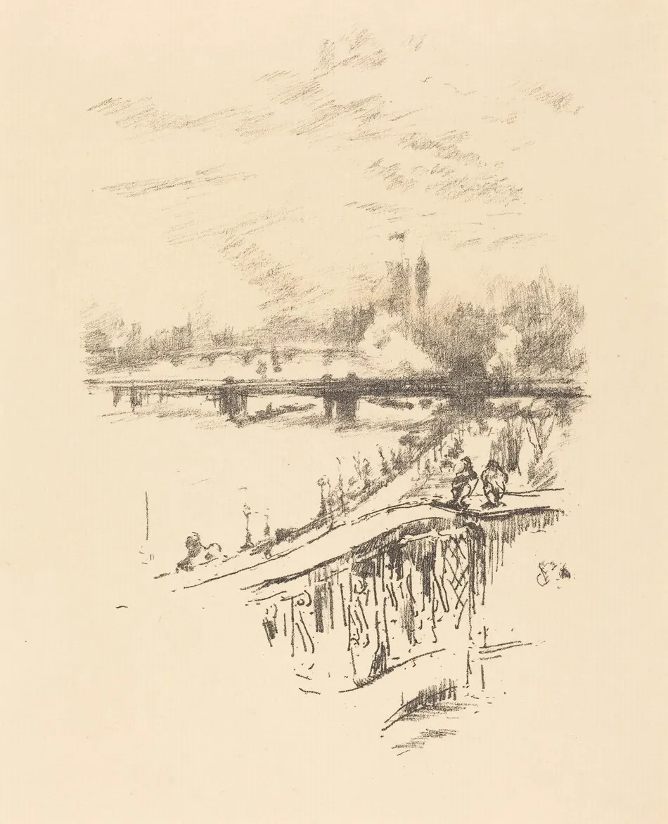 Savoy Pigeons by James McNeill Whistler
