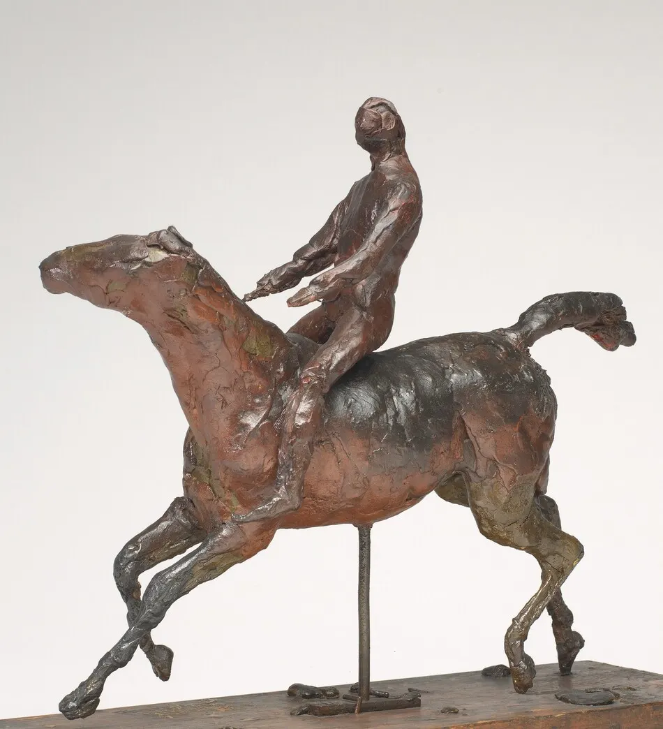 Jockey by Edgar Degas