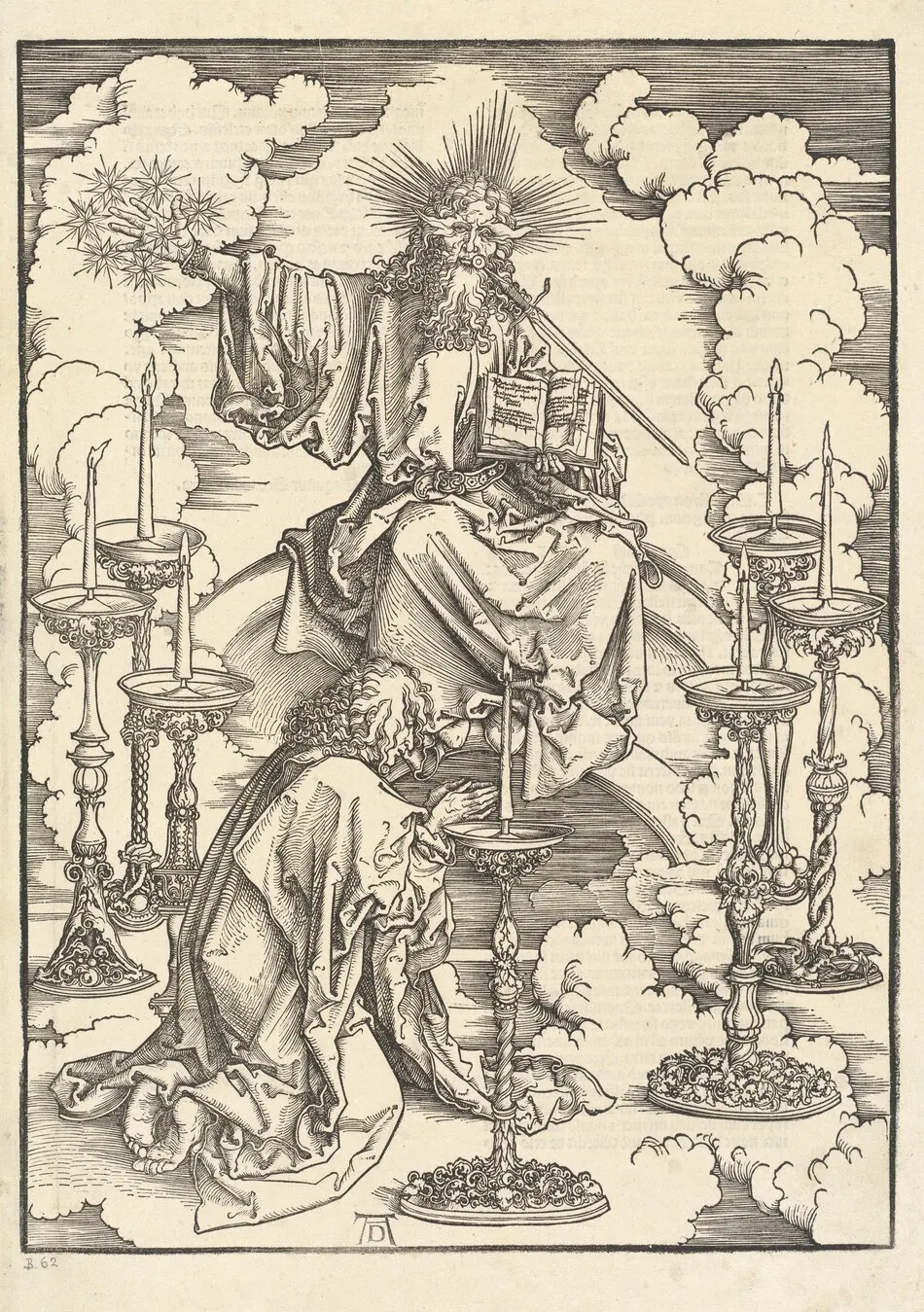The Vision of the Seven Candlesticks by Albrecht Dürer