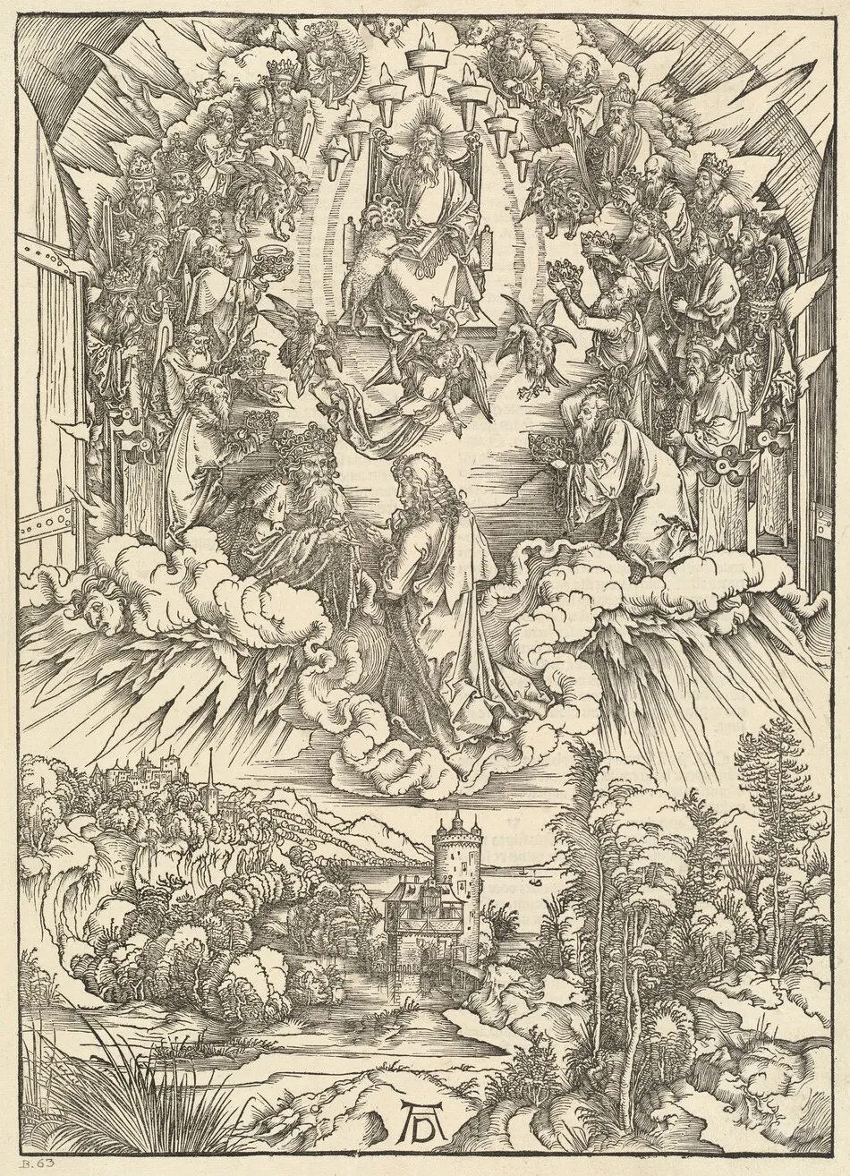 Saint John before God and the Elders by Albrecht Dürer