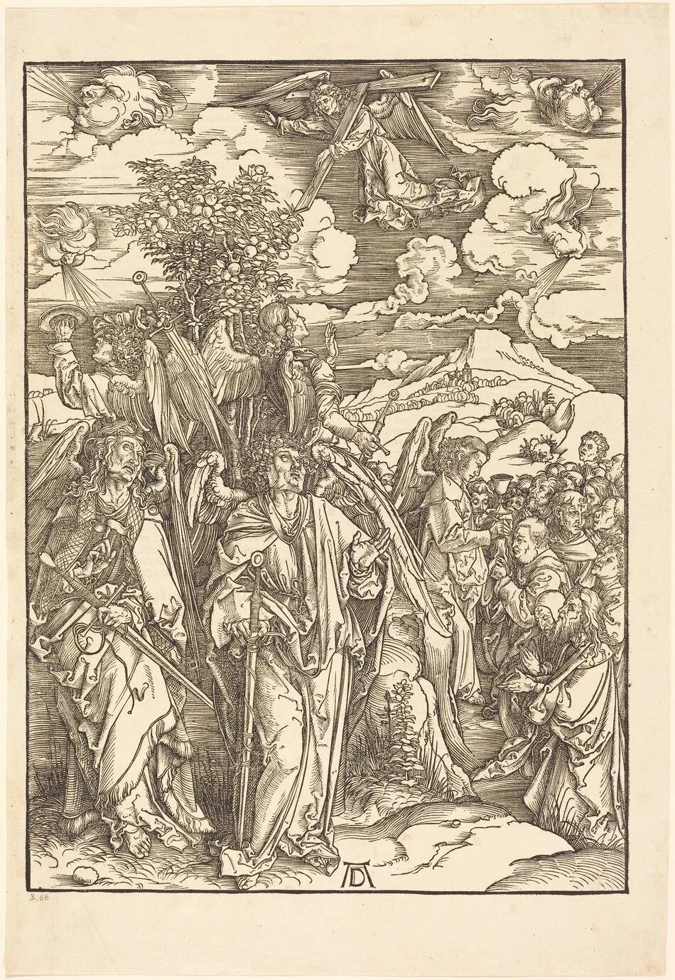 The Four Angels Holding the Winds by Albrecht Dürer