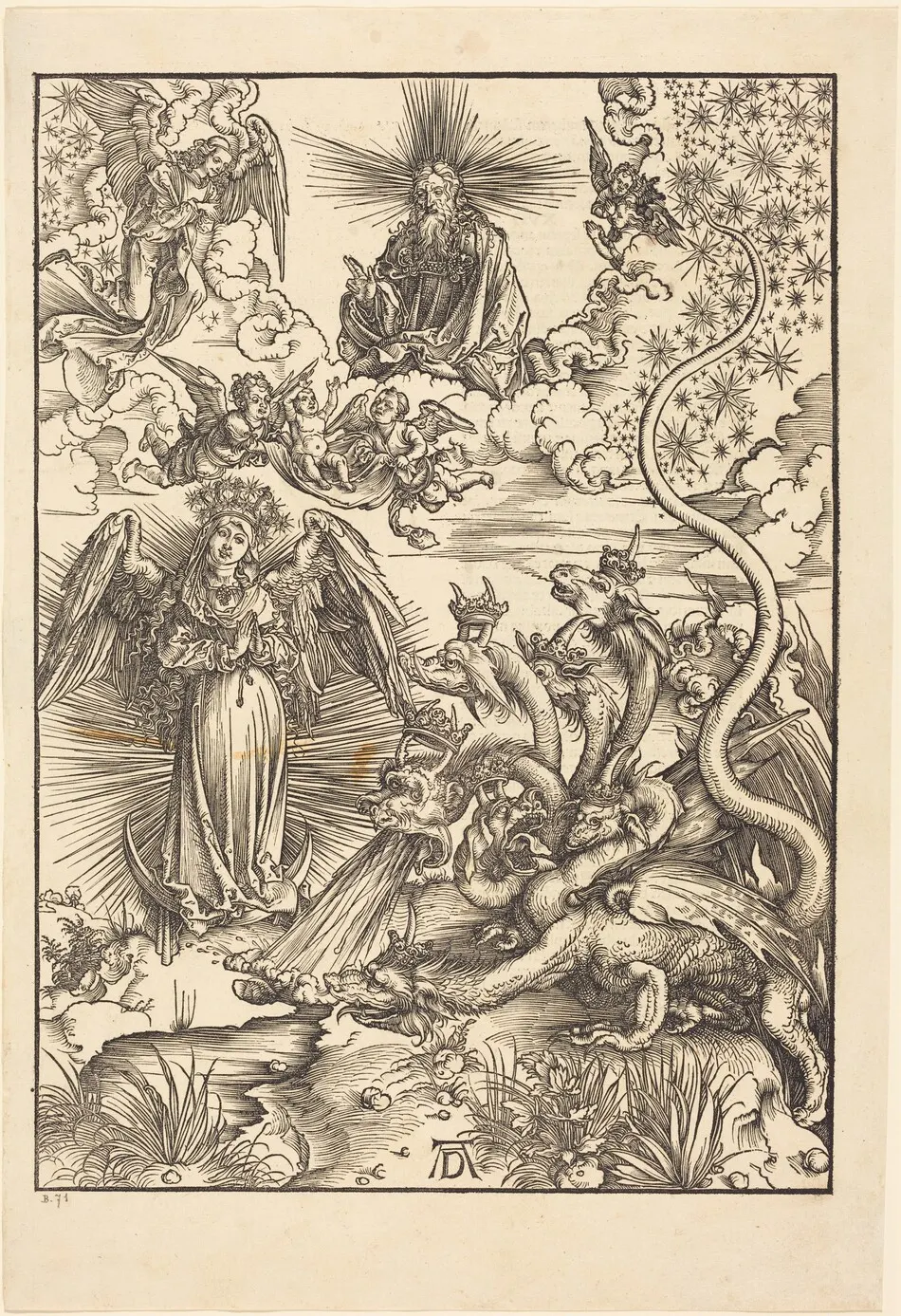 The Apocalyptic Woman by Albrecht Dürer