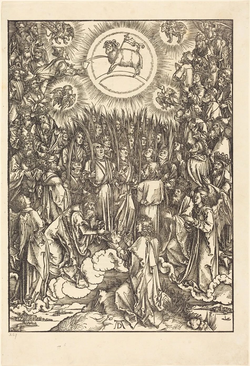 The Adoration of the Lamb by Albrecht Dürer