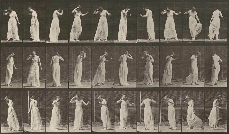 Plate Number 194. Dancing by Eadweard Muybridge