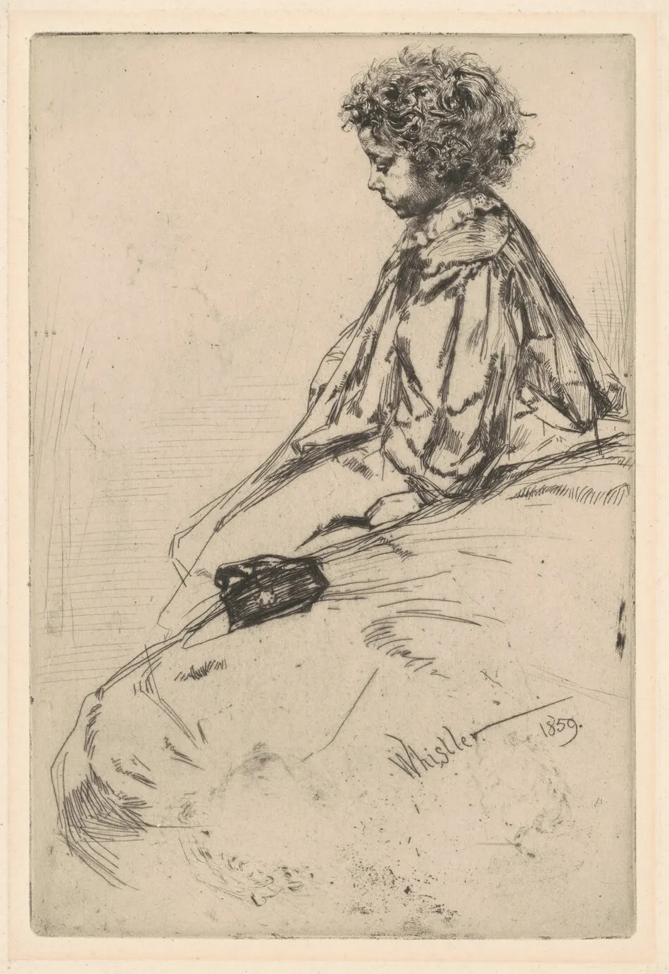 Bibi Lalouette by James McNeill Whistler