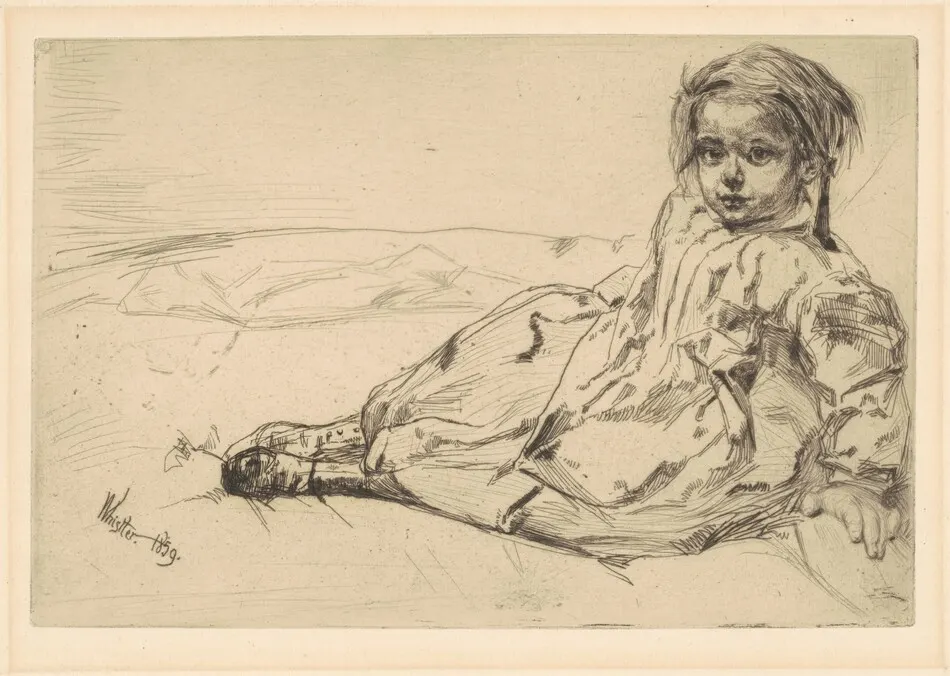Bibi Valentin by James McNeill Whistler