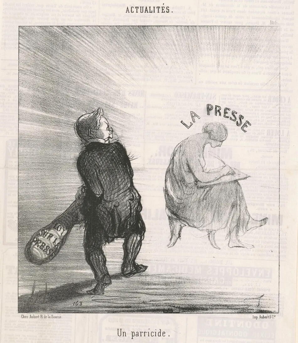 Un parricide by Daumier, Honoré