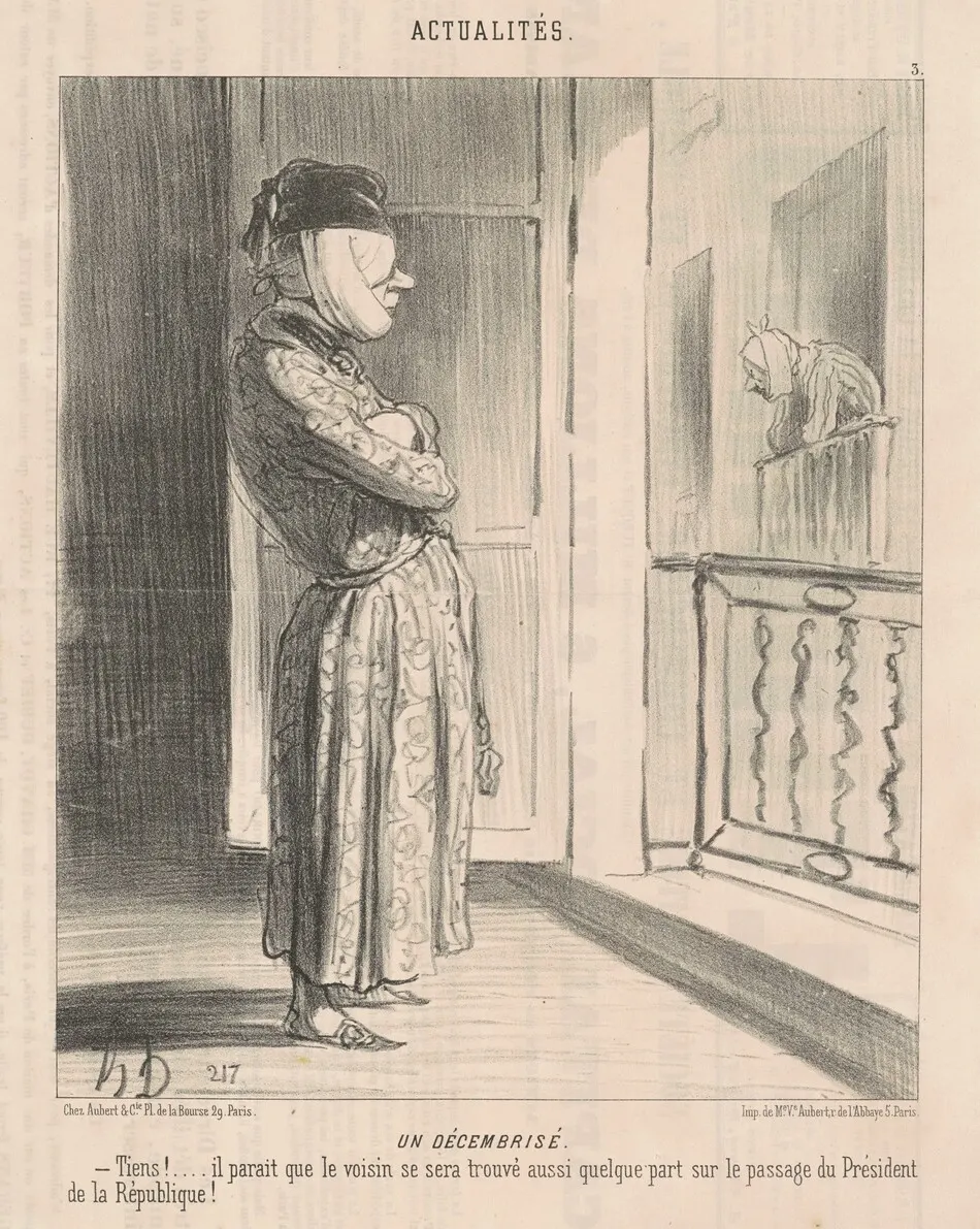 Un Décembrisé by Daumier, Honoré