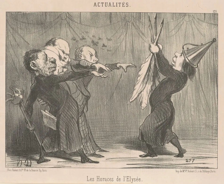 L'empereur soulouque ... by Honoré Daumier