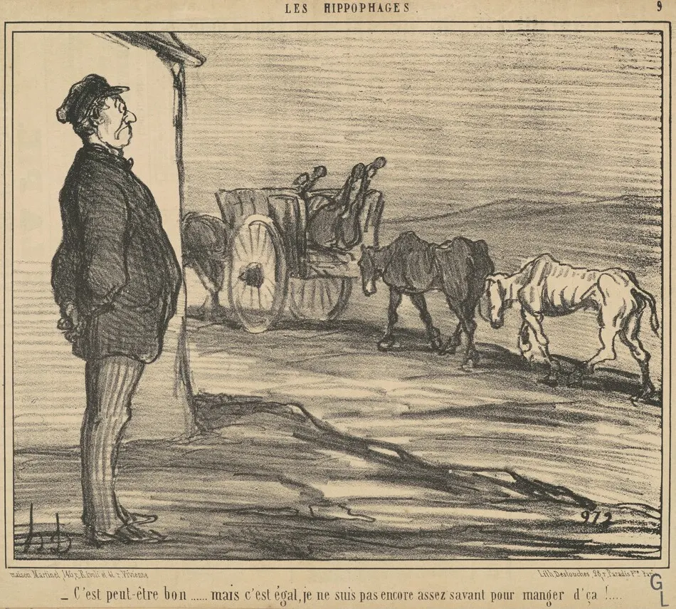 C'est peut-être bon ... by Honoré Daumier