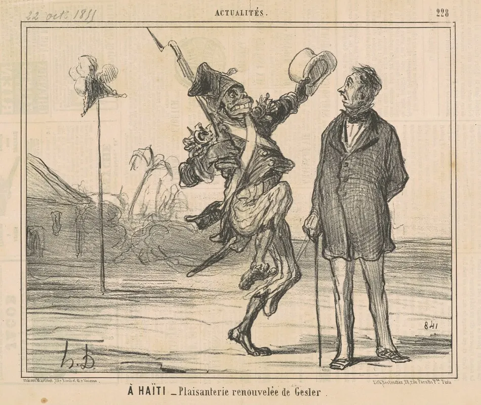 A Haiti by Honoré Daumier