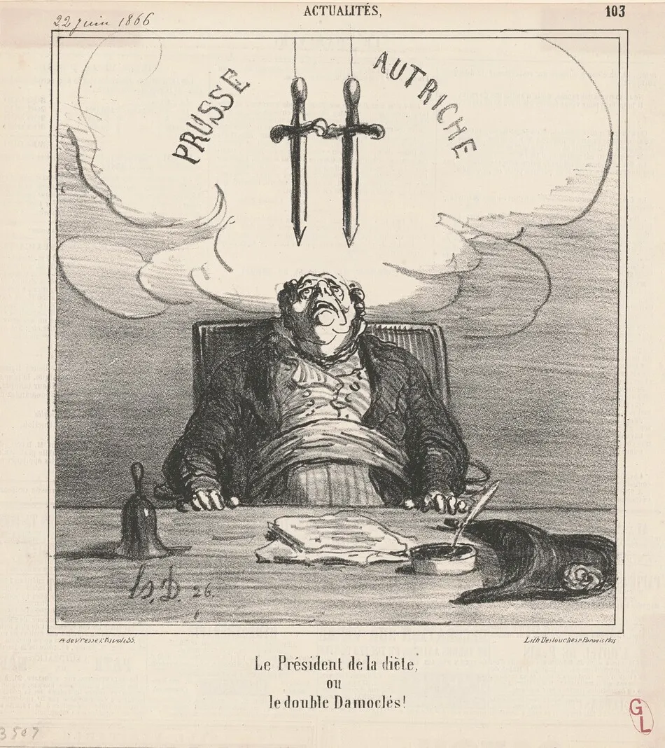 Le Président de la diète by Honoré Daumier