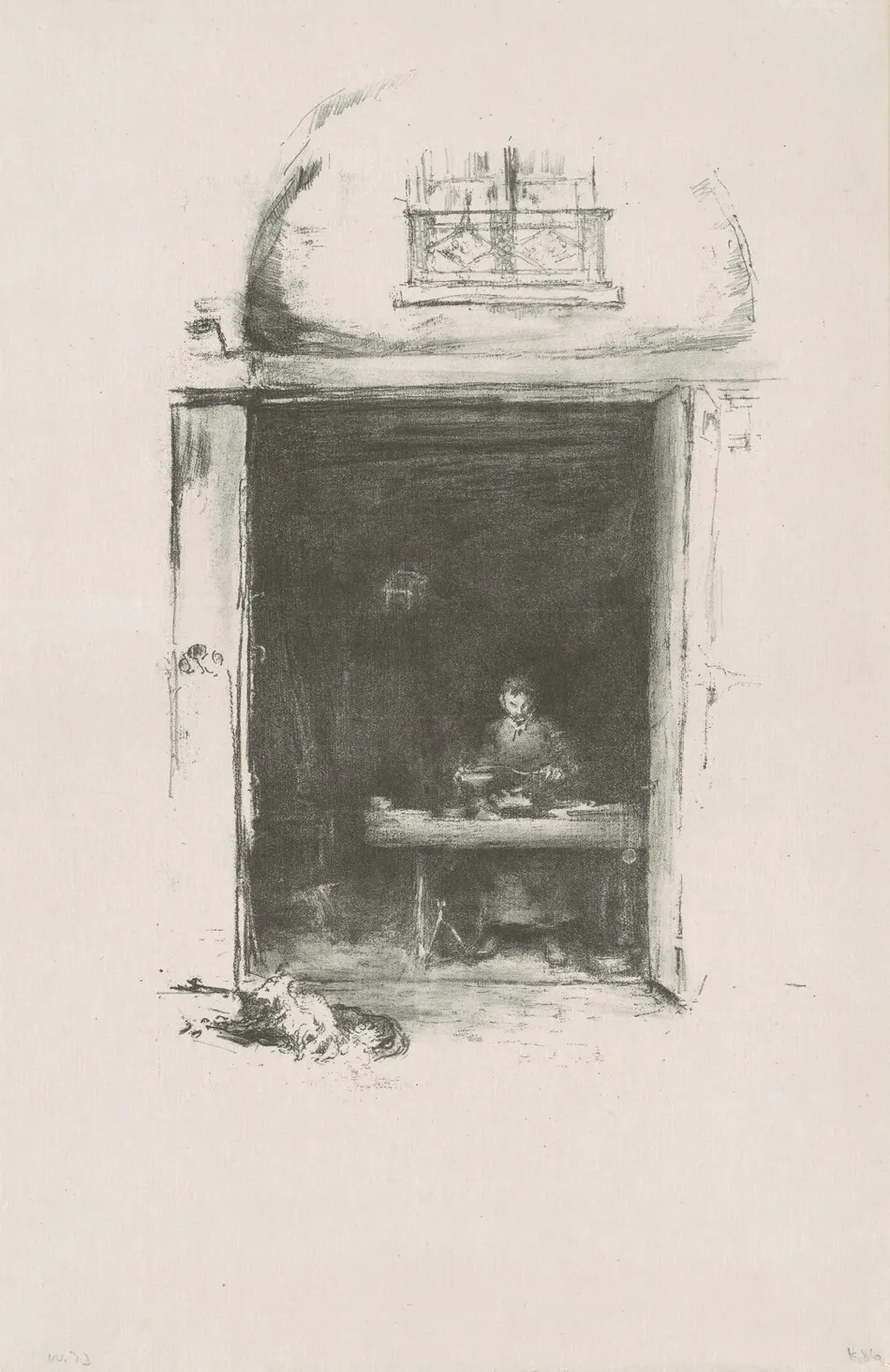 The Smith, Passage du Dragon by James McNeill Whistler