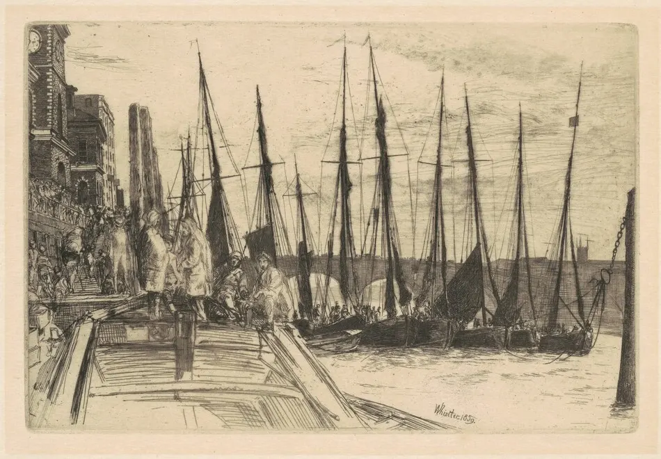 Billingsgate by James McNeill Whistler