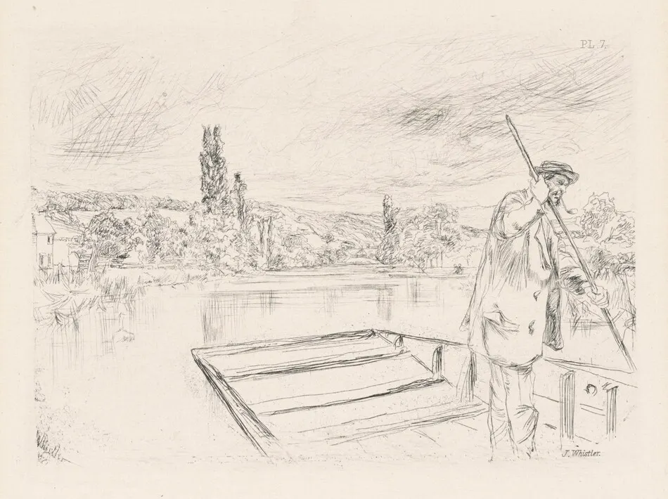 The Punt by James McNeill Whistler