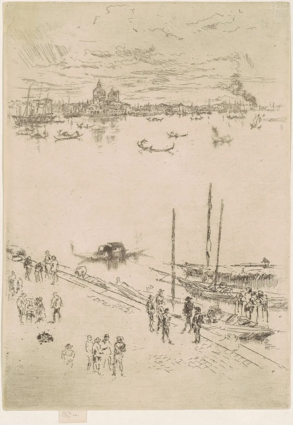 Upright Venice by James McNeill Whistler