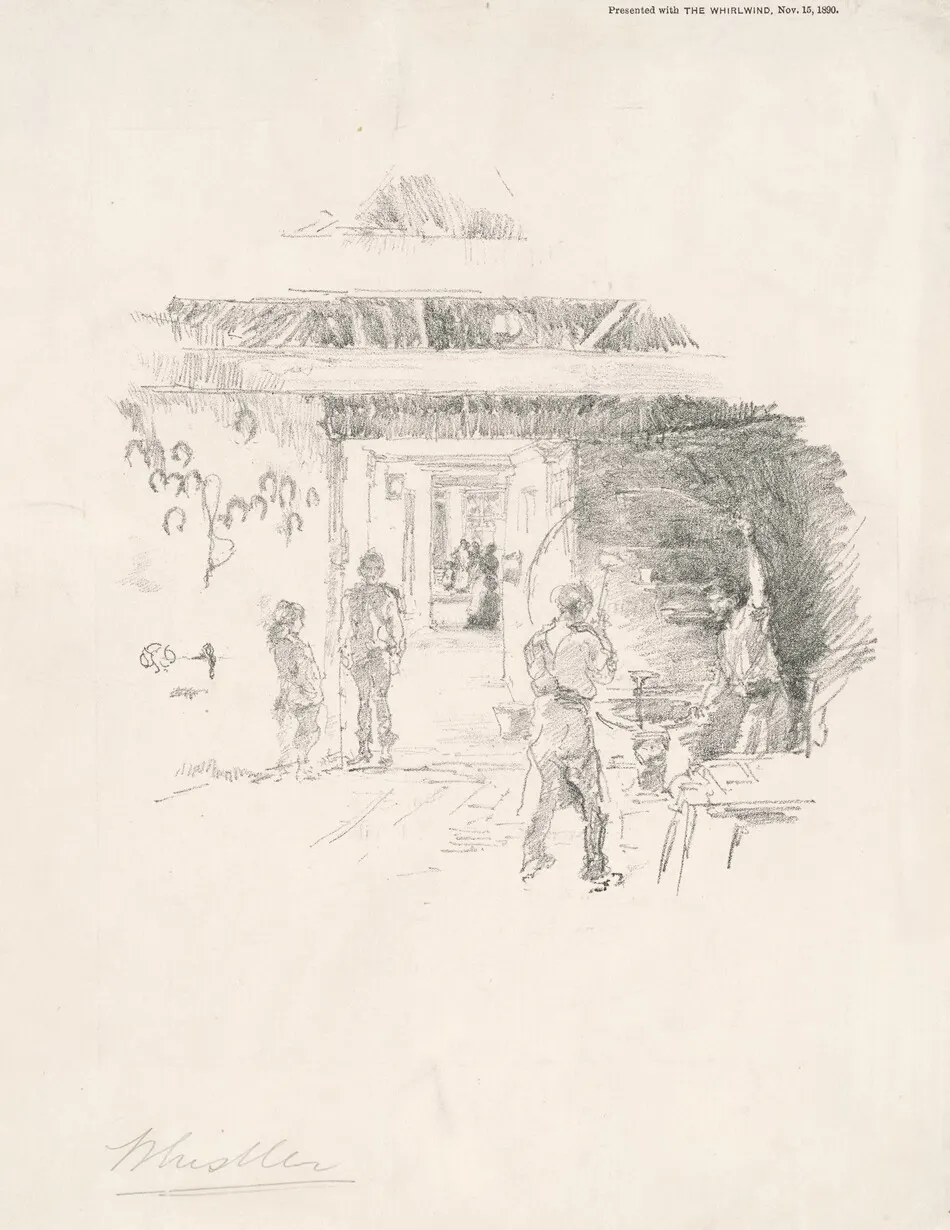 The Tyresmith by James McNeill Whistler