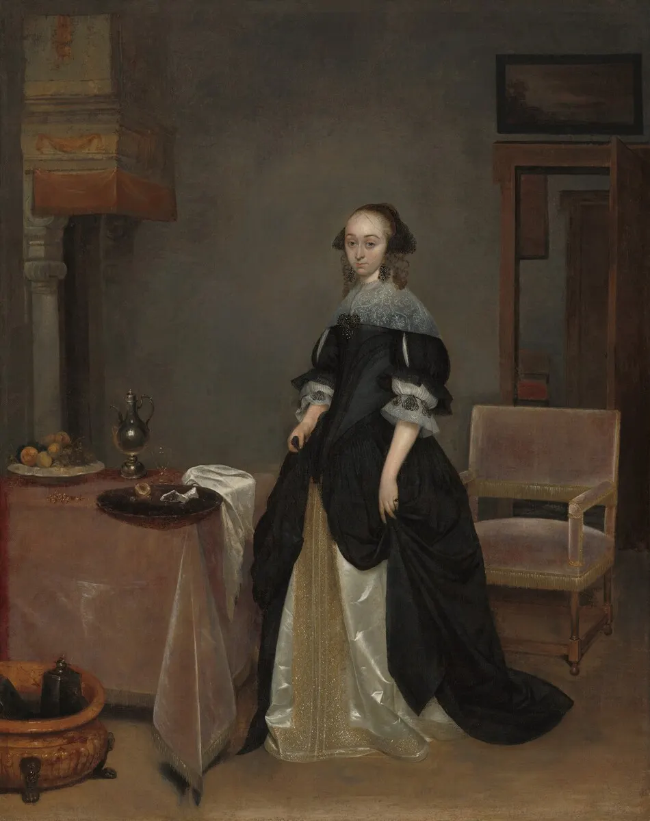 Maria van Suchtelen by Gerard ter Borch the Younger
