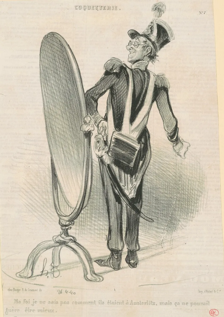 Ma fois je ne sais pas comment ils ... by Honoré Daumier