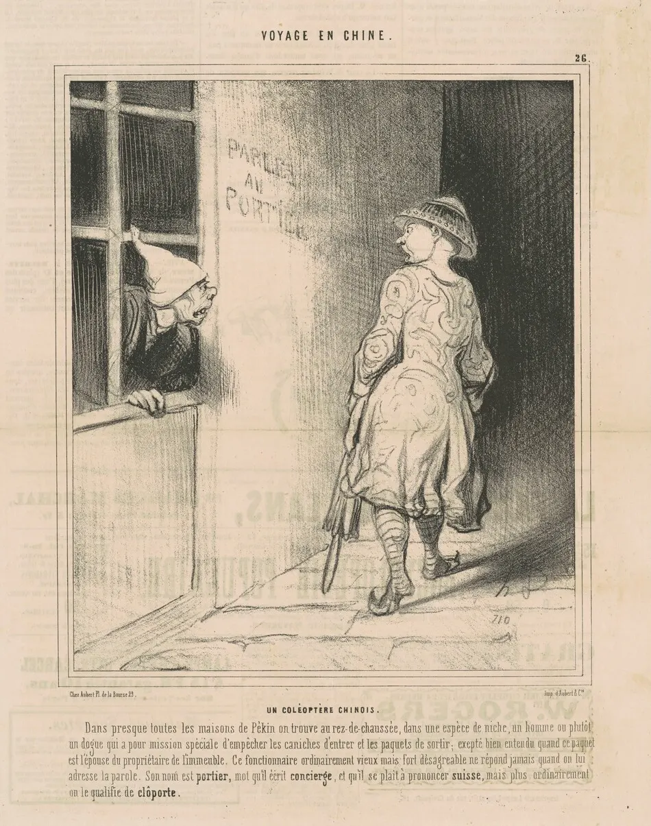 Un coléoptère chinois by Daumier, Honoré