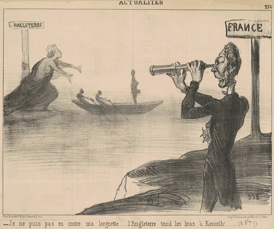 Je ne puis en croire ma lorgnette ... by Honoré Daumier