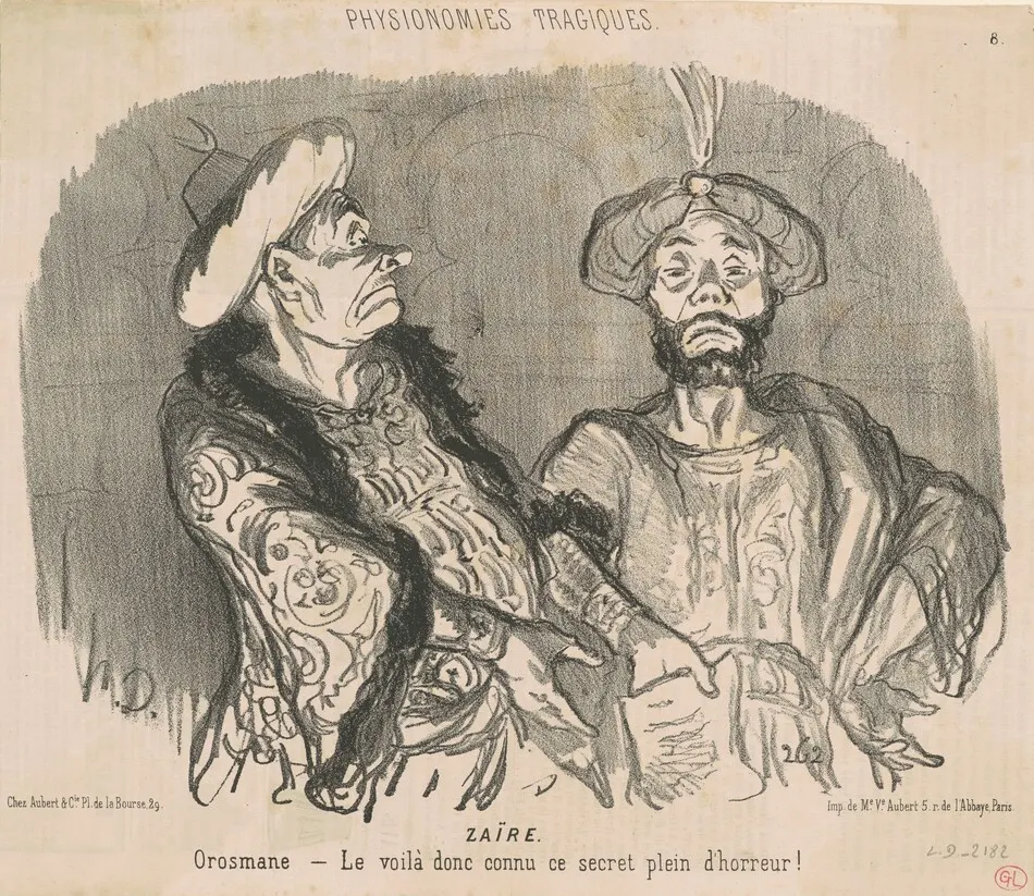 Zaïre by Daumier, Honoré