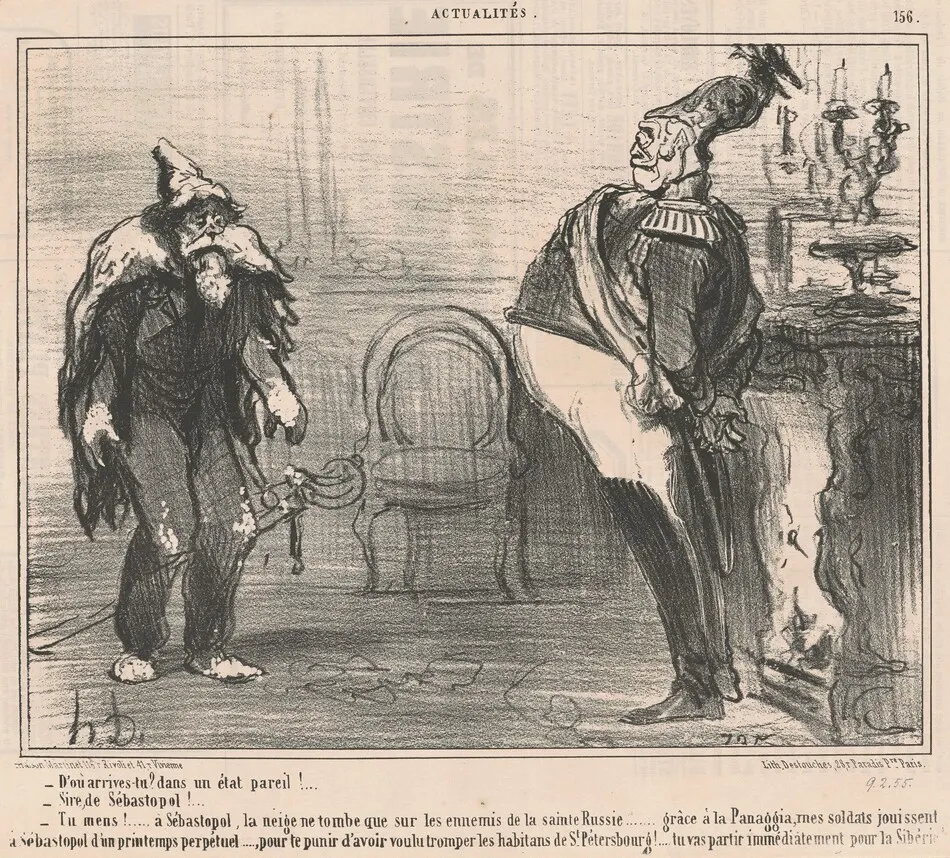 D'ou arrives-tu? by Honoré Daumier