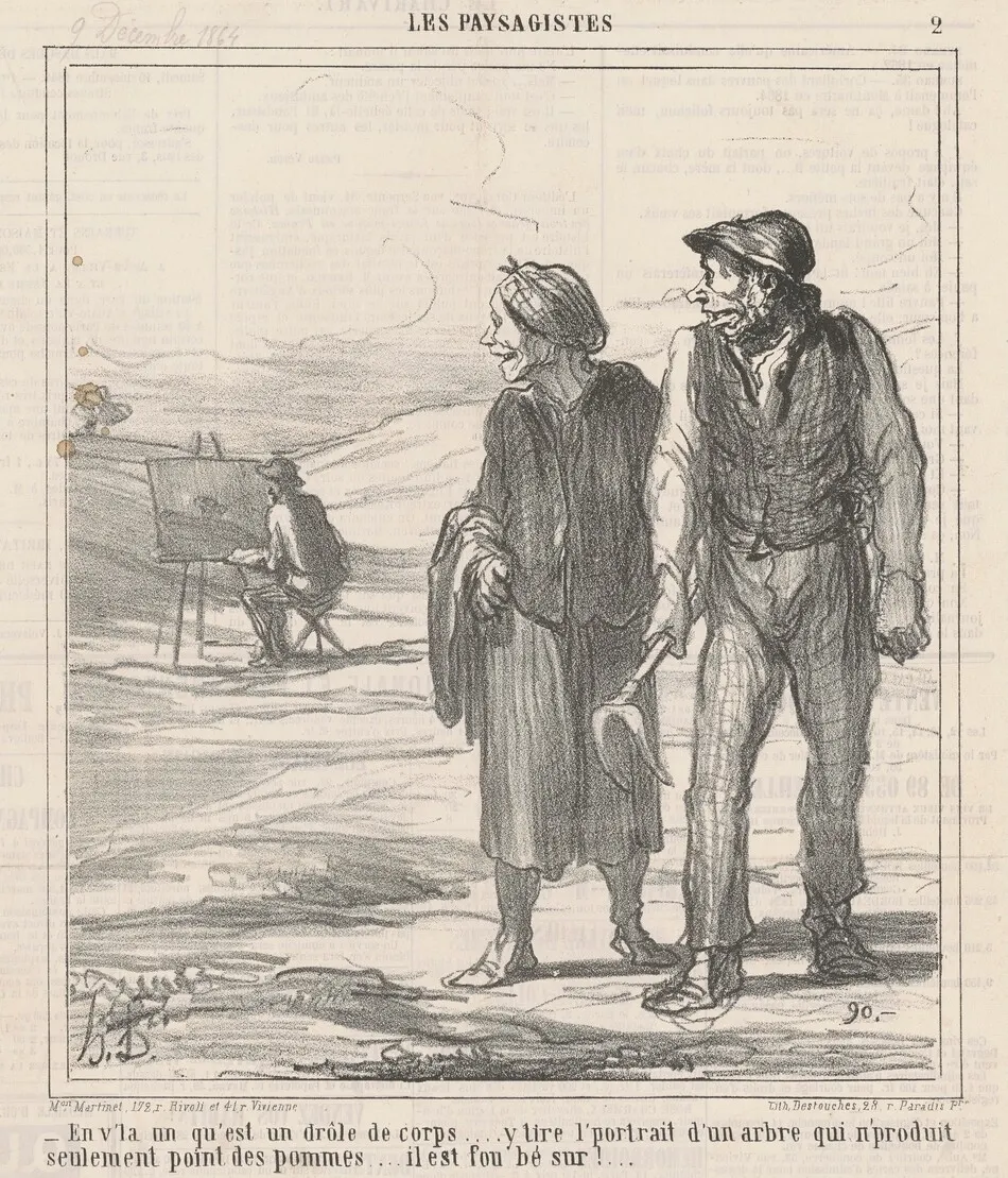 En v'la un qu'est un drole de corps ... by Honoré Daumier