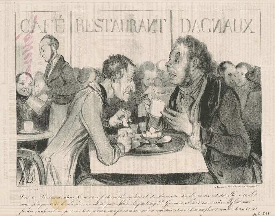 Vois-tu Bertrand... by Daumier, Honoré