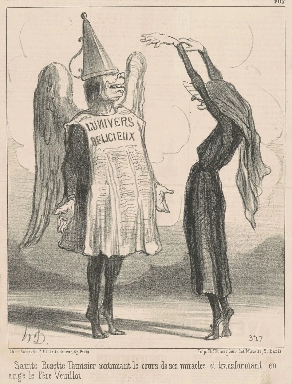Sainte Rosette Tamisier ... by Daumier, Honoré