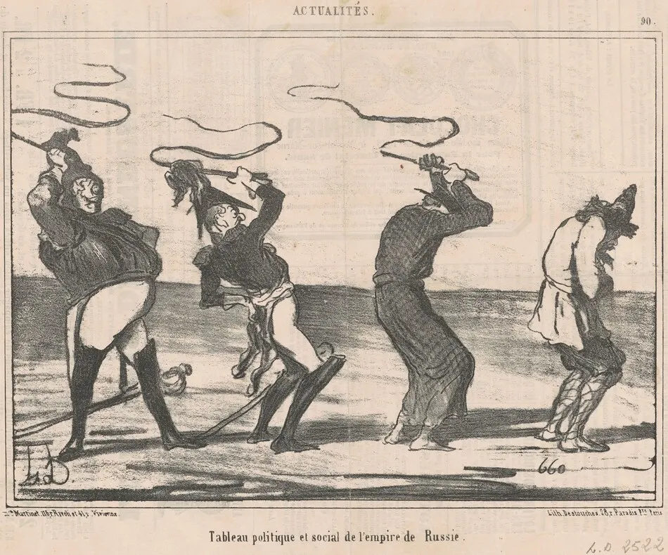 Tableau ... de l'empire de russie by Daumier, Honoré