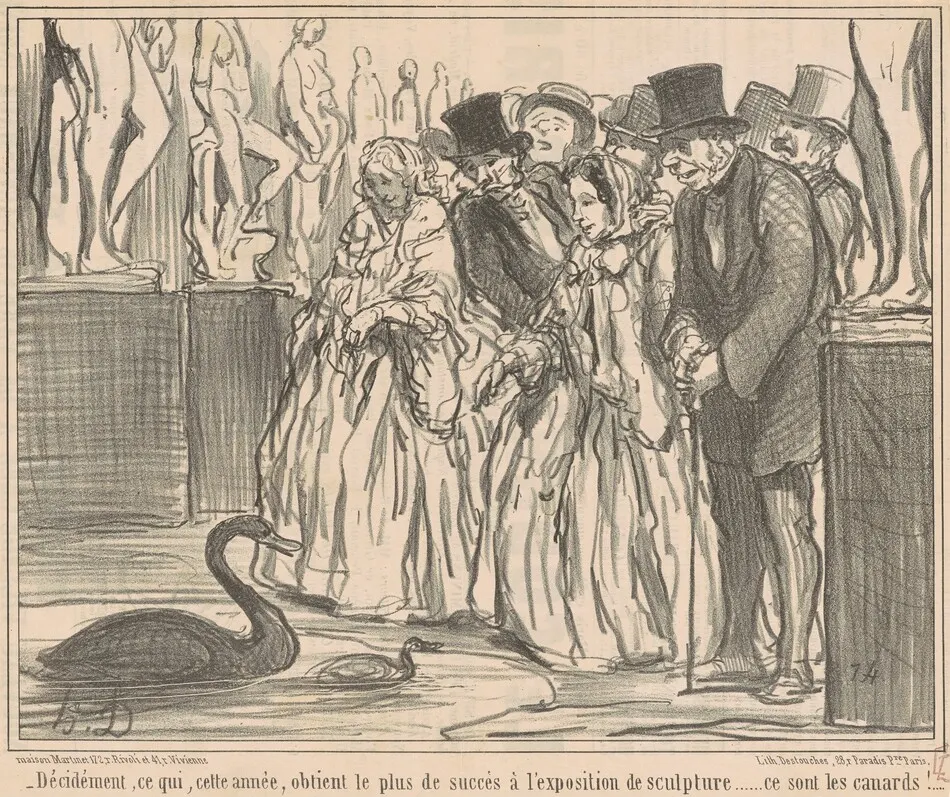 Décidément, ce qui, cette année, obtient ... by Honoré Daumier