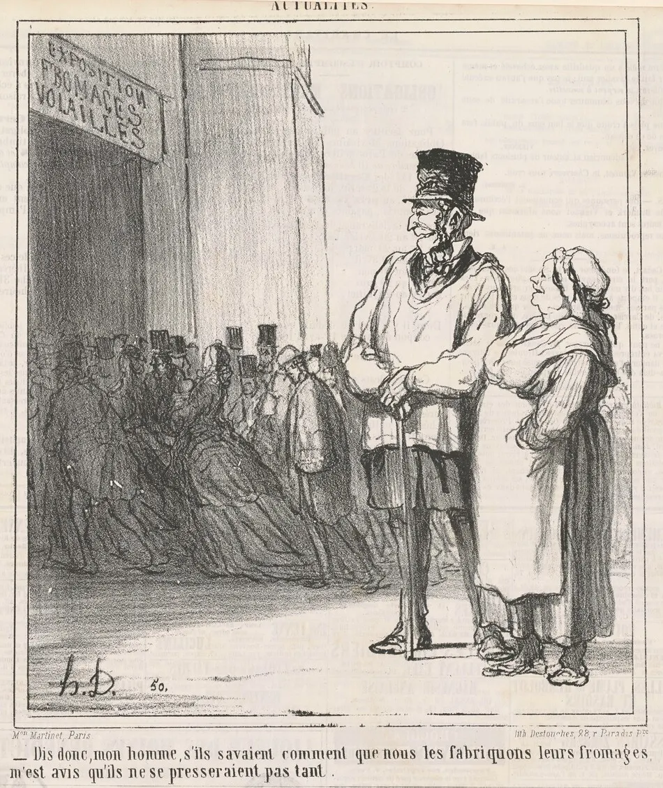 Dis donc, mon homme, s'ils savaient ... by Honoré Daumier