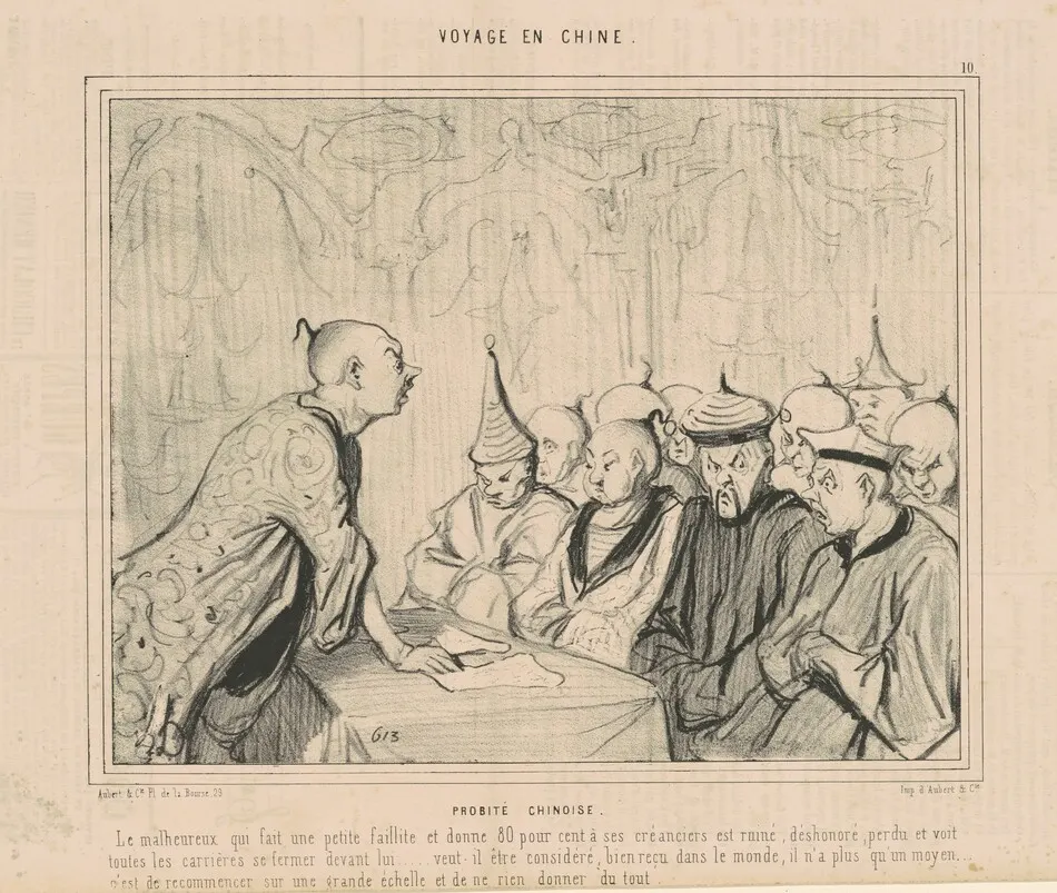 Probité chinoise by Honoré Daumier