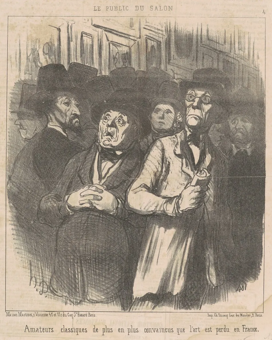 Amateurs classiques ... convaincus ... by Honoré Daumier