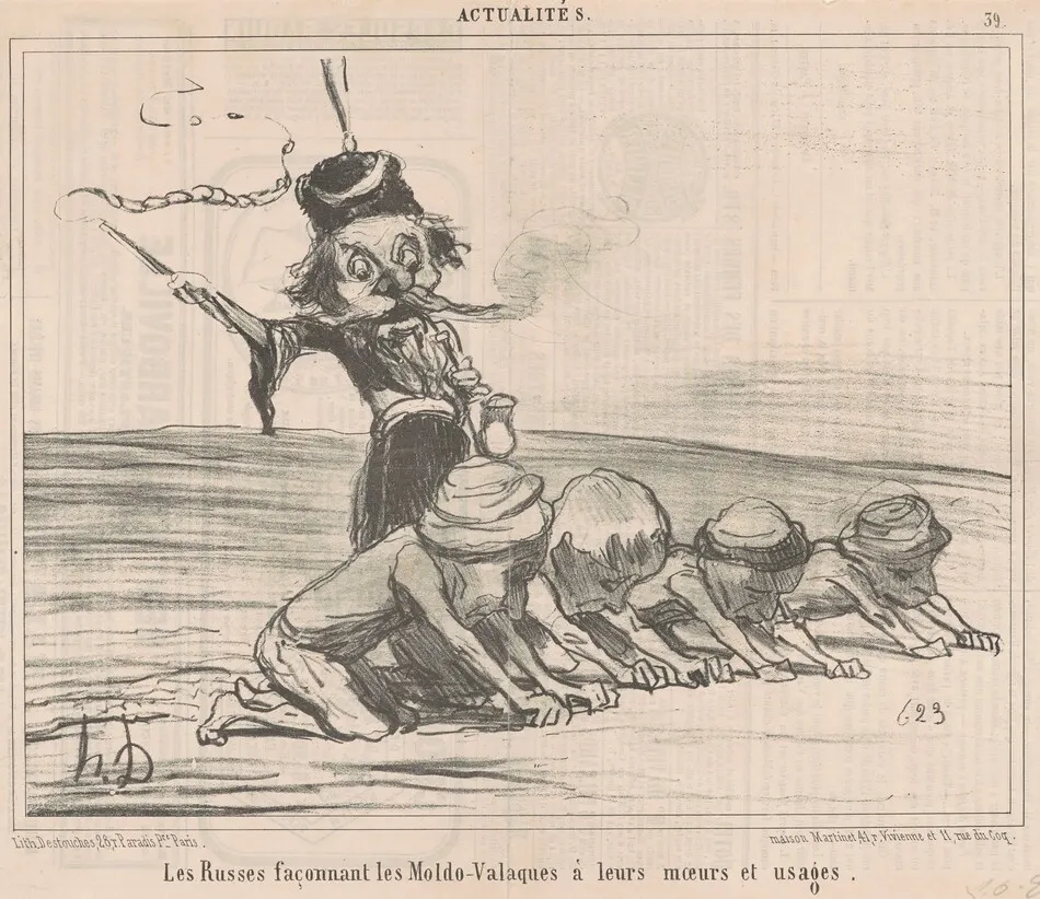 Les facconnant les Moldo-Valaques ... by Honoré Daumier