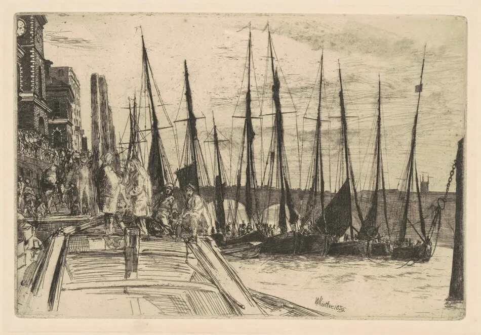Billingsgate by James McNeill Whistler