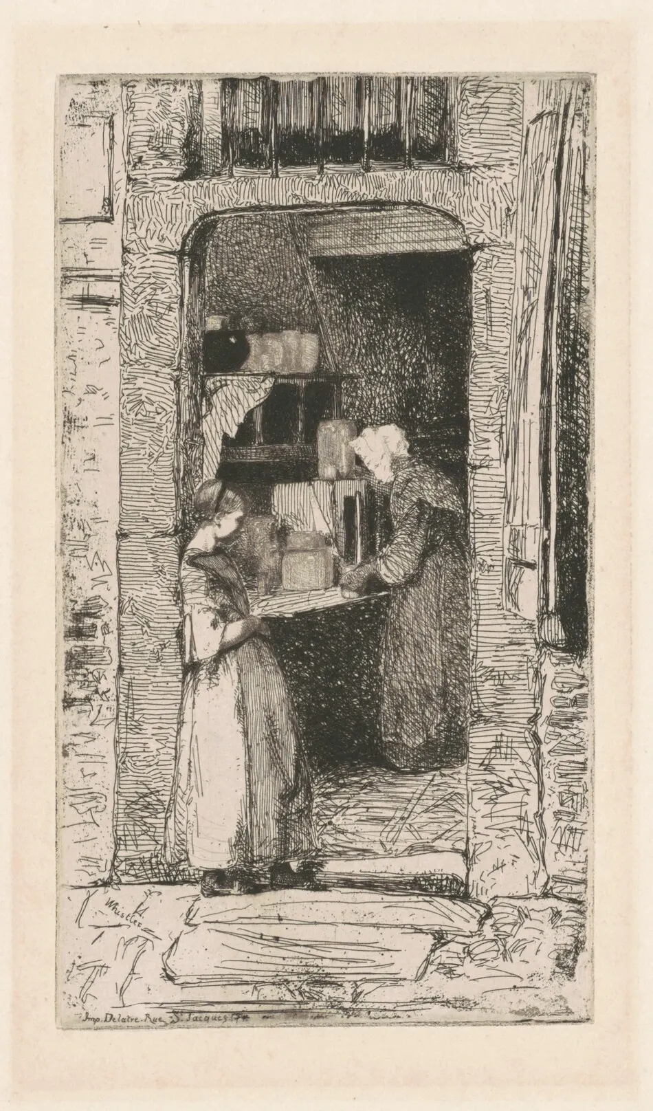 La Marchande de Moutarde by James McNeill Whistler