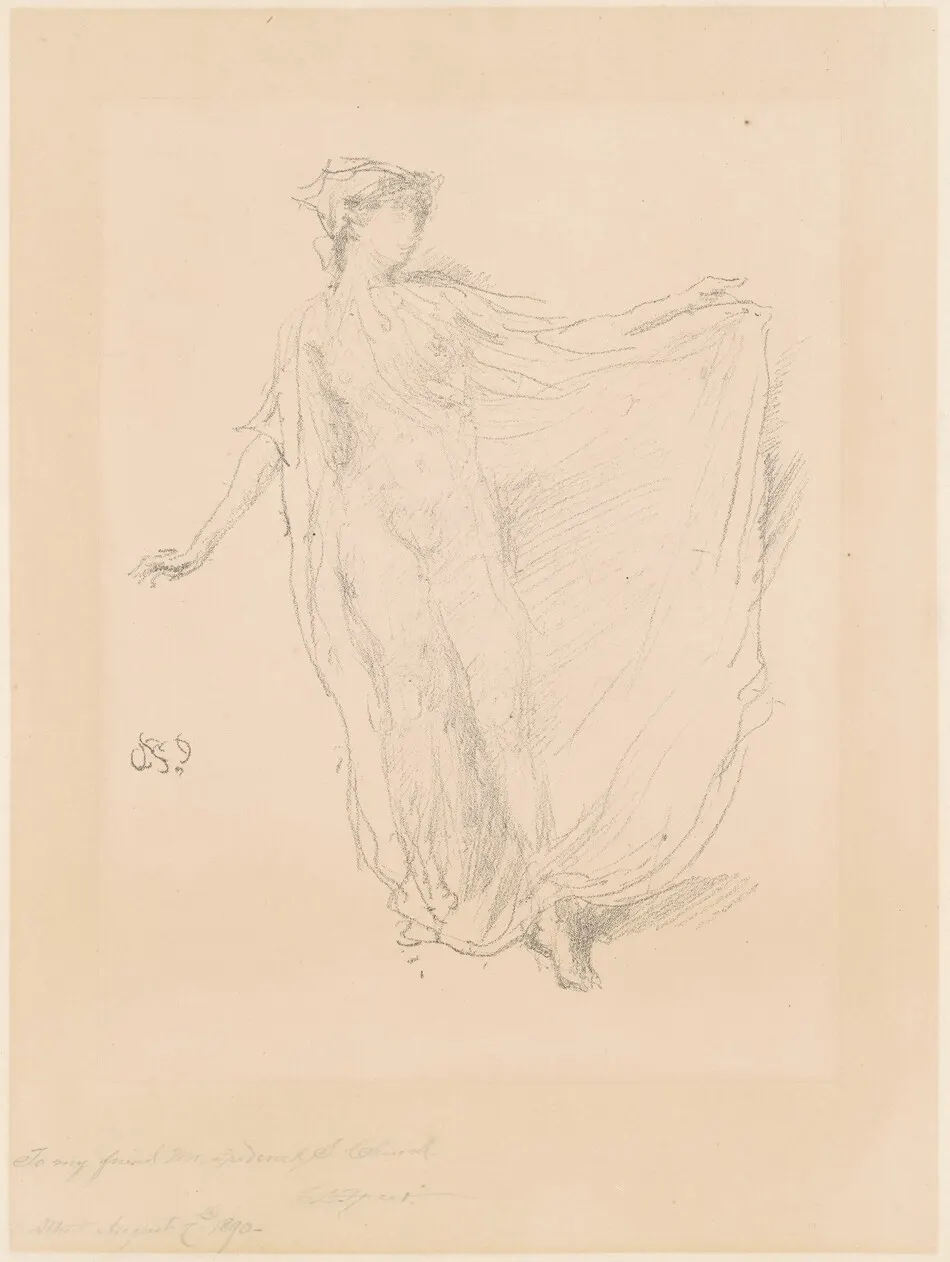 The Dancing Girl by James McNeill Whistler