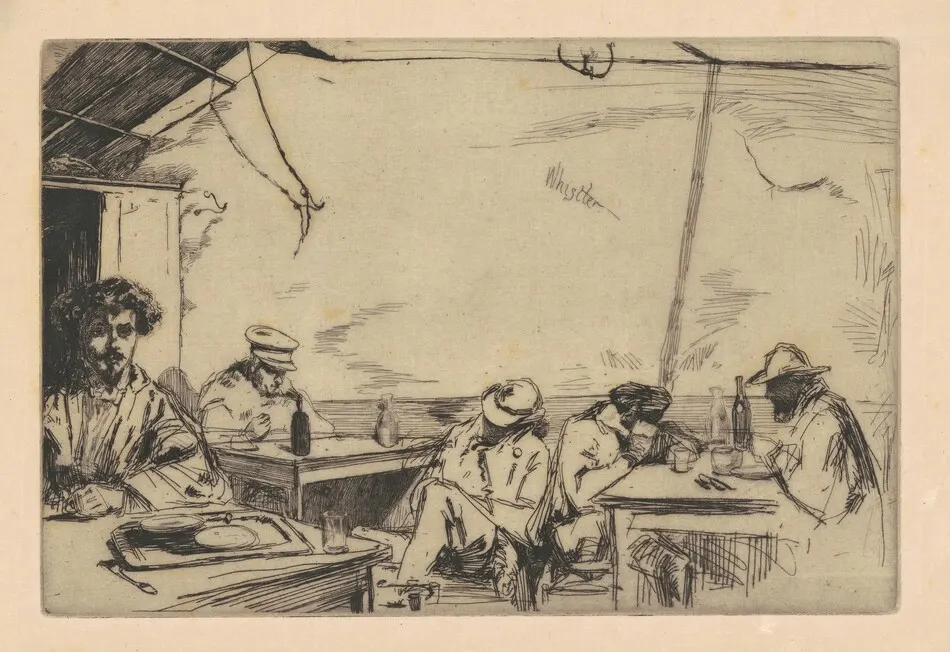 Soupe à Trois Sous by James McNeill Whistler