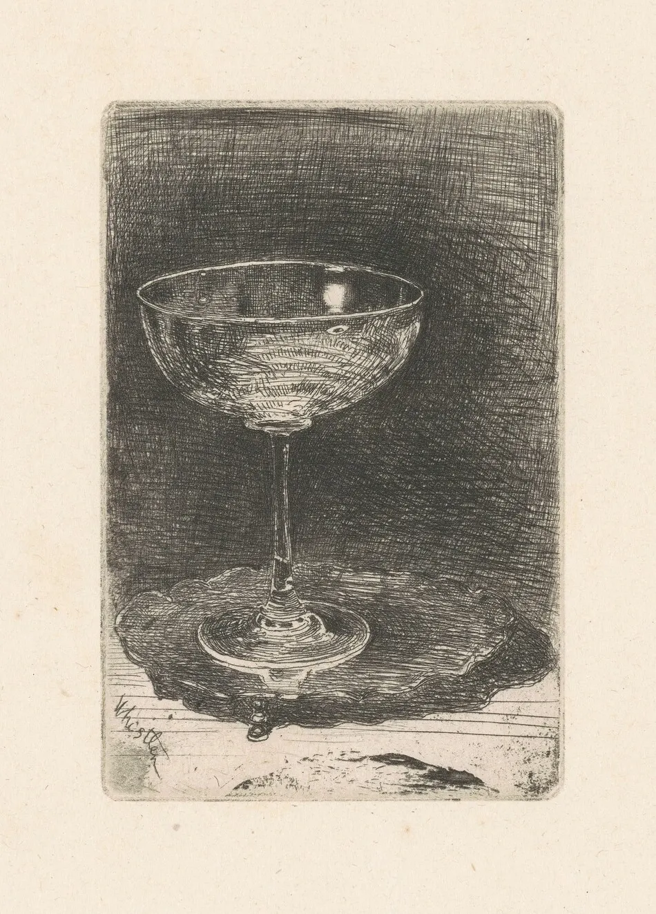 The Wine-Glass by James McNeill Whistler